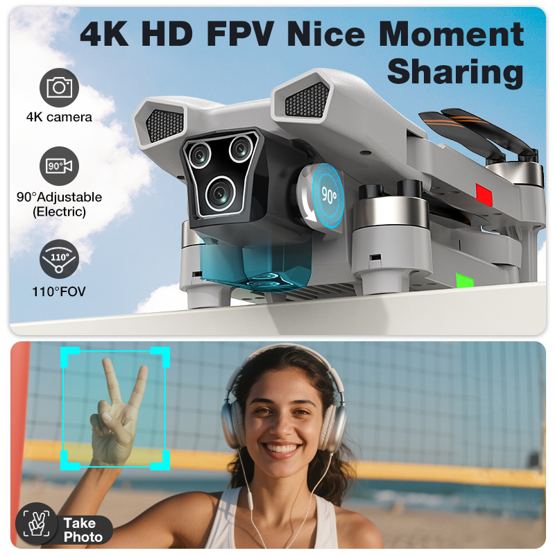 NEW Hot L017 Pro Drone Brushle - Drone Gimbal Brushless 评论和价格